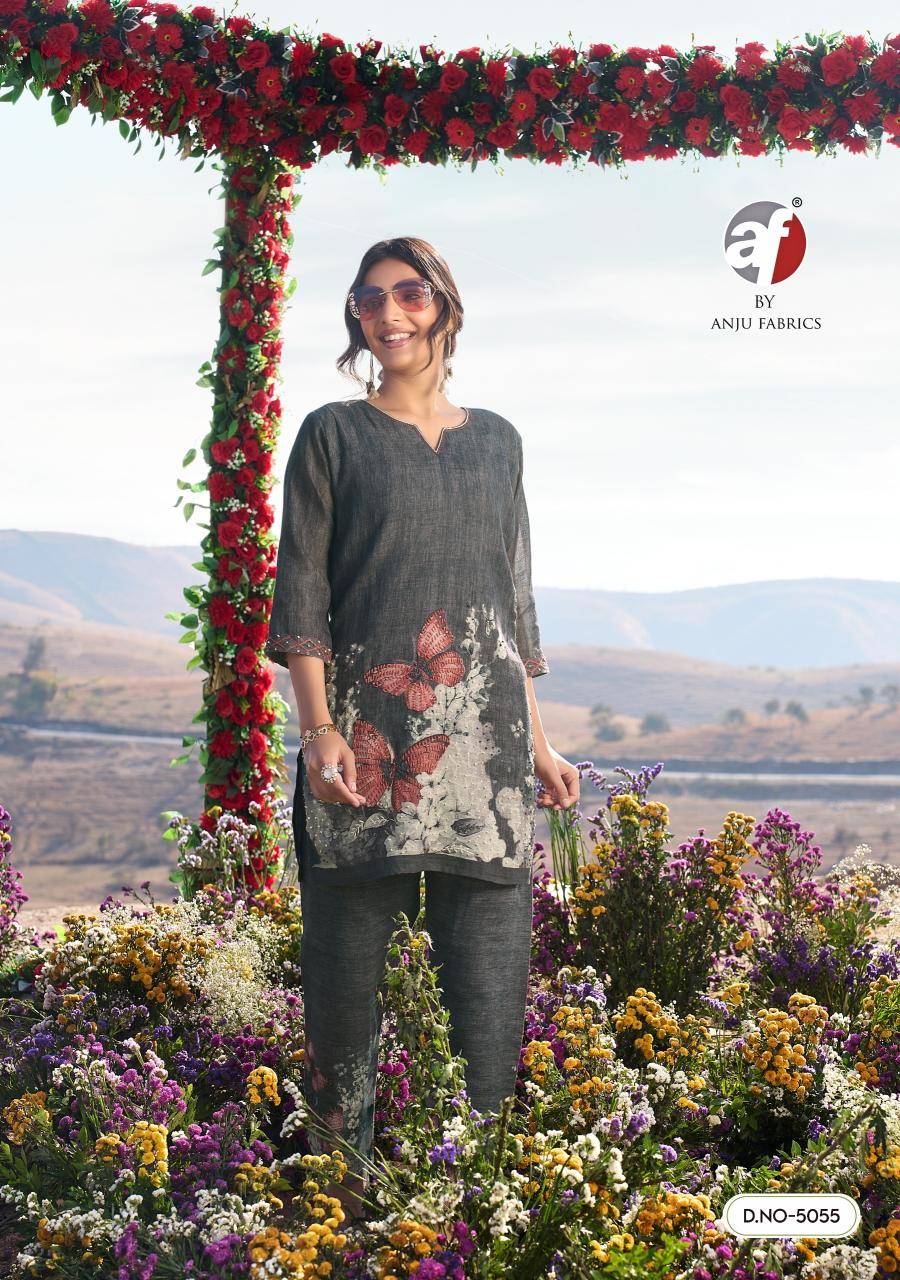 Anju fabrics royal peacock coord set Kurtis for sale in Mumbai